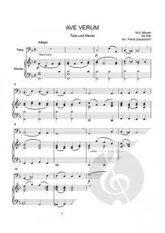 Ave verum von Wolfgang Amadeus Mozart 