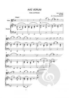 Ave verum von Wolfgang Amadeus Mozart 