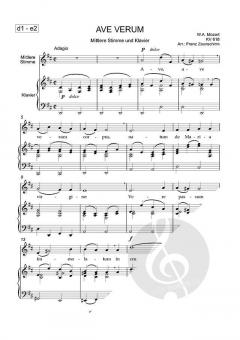 Ave verum von Wolfgang Amadeus Mozart 