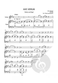 Ave verum von Wolfgang Amadeus Mozart 