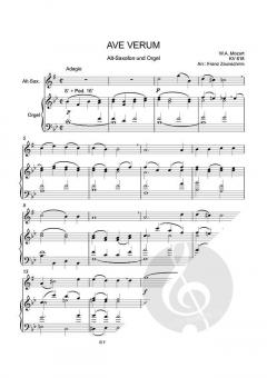 Ave verum von Wolfgang Amadeus Mozart 