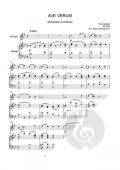 Ave verum von Wolfgang Amadeus Mozart 