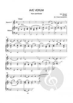 Ave verum von Wolfgang Amadeus Mozart 