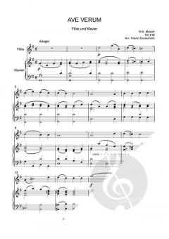 Ave verum von Wolfgang Amadeus Mozart 