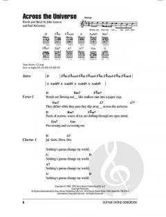 The Beatles Guitar Chord Fake Book 