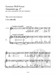 Canzoniere op. 17 - Liriche per soprano 
