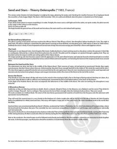 Sand and Stars von Thierry Deleruyelle 