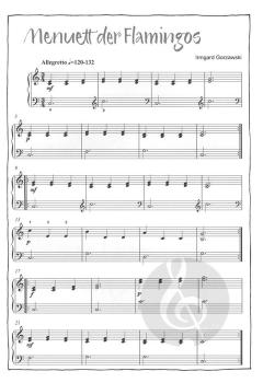 Menuett der Flamingos von Irmgard Gorzawski 