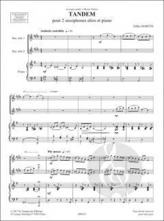 Tandem von Gilles Martin 