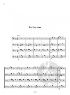 6 quatuors de trombones 