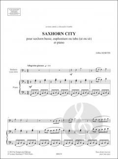 Saxhorn City von Gilles Martin 