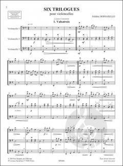 6 Trilogues von Frédéric Borsarello 