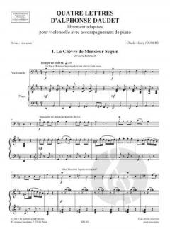 4 lettres d'Alphonse Daudet 1 von Claude-Henry Joubert 