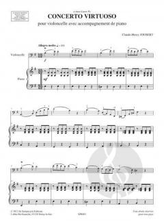 Concerto virtuoso von Claude-Henry Joubert 
