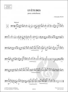 13 Etudes von Christophe Picot 