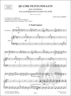Quatre Petits Poulets von Claude-Henry Joubert 