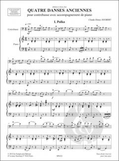 Quatre Danses Anciennes von Claude-Henry Joubert 