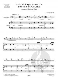 La poule qui barbote dans sa baignoire 