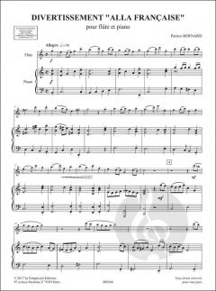 Divertissement alla Francaise von Patrice Bernard 