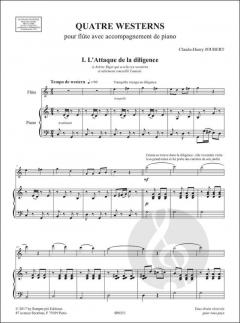 Quatre Westerns von Claude-Henry Joubert 