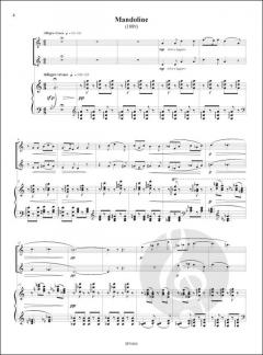 5 Melodies von Claude Debussy 