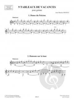 9 tableaux de vacances von Jean-Maurice Mourat 