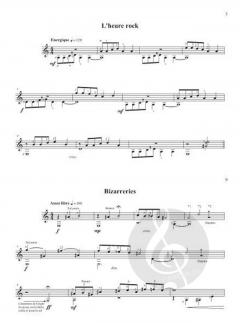 La guitare vagabonde, 10 pièces von Laurent Méneret 