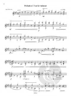 Trois préludes von Nicolas Guay 