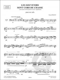 Les Souvenirs Sont Cors De Chasse von Pascal Proust 