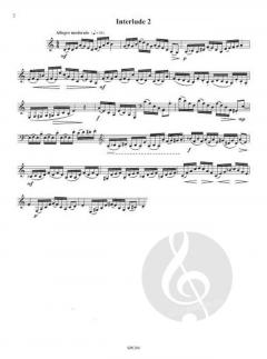 Cinq interludes pour le cor grave von Pascal Proust 