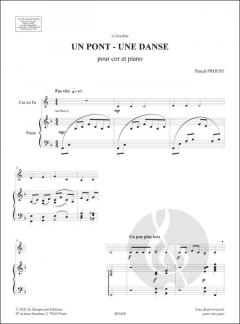 Un pont - Une danse von Pascal Proust 