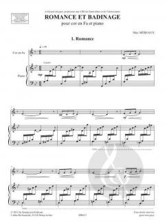 Romance et badinage von Max Méreaux 