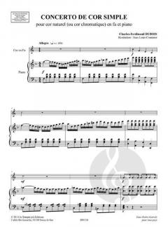 Concerto de Cor Simple von Charles-Ferdinand Dubois 