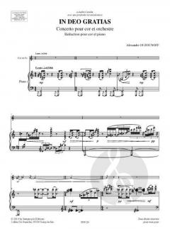 In deo gratias von Alexandre Ouzounoff 