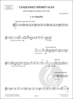 3 Esquisses Medievales von Pascal Proust 