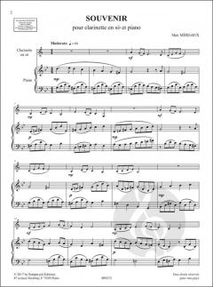 Souvenir von Max Méraux 