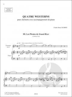 Quatre Westerns von Claude-Henry Joubert 
