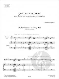 Quatre Westerns von Claude-Henry Joubert 
