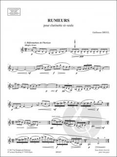 Rumeurs von Guillaume Druel 