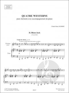Quatre Westerns von Claude-Henry Joubert 
