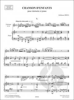 Chansons D'enfants von Guillaume Druel 