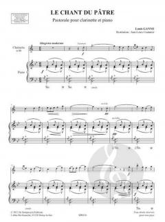 Le chant du pâtre von Louis Ganne 
