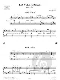 Les volets bleus von Pascal Proust 