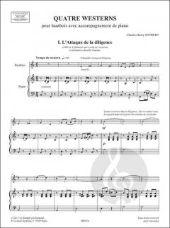 Quatre Westerns von Claude-Henry Joubert 