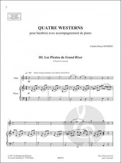 Quatre Westerns von Claude-Henry Joubert 