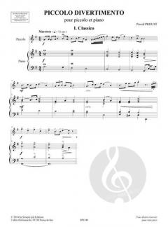 Piccolo divertimento von Pascal Proust 