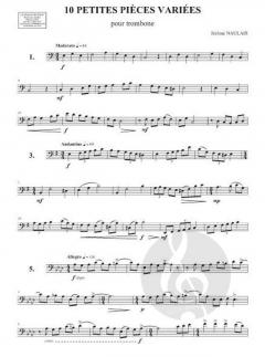 10 petites pièces variées von Jérôme Naulais 