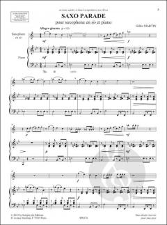 Saxo Parade von Gilles Martin 