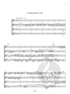 6 fugues de L'art de la fugue von Johann Sebastian Bach 