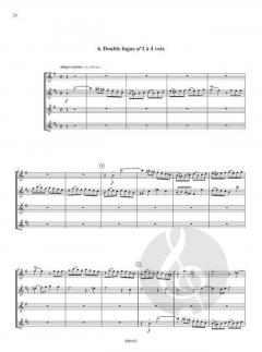 6 fugues de L'art de la fugue von Johann Sebastian Bach 